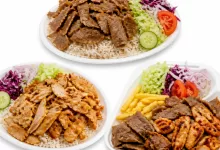 MEAT ON CHIPS OR RICE